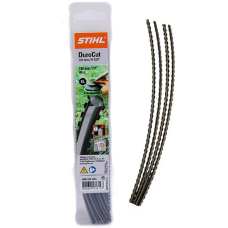 Косильна струна STIHL DuroCut 3х185 мм зубчаста для головок DuroCut 20-2 і 40-4, 20 шт