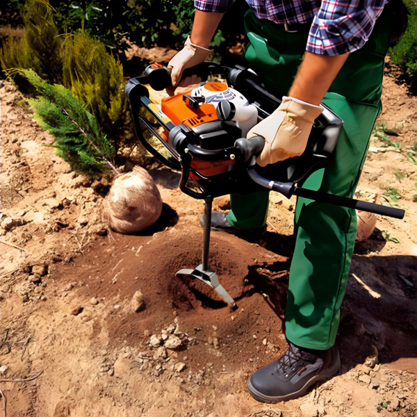 Шнек для розпушування ґрунту та висаджування рослин STIHL 260х660 мм
