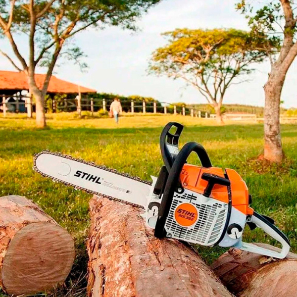 Бензопила STIHL MS 382 з мастилом HP Ultra 100 мл і держаком 2-в-1 для заточування ланцюгів 3/8"